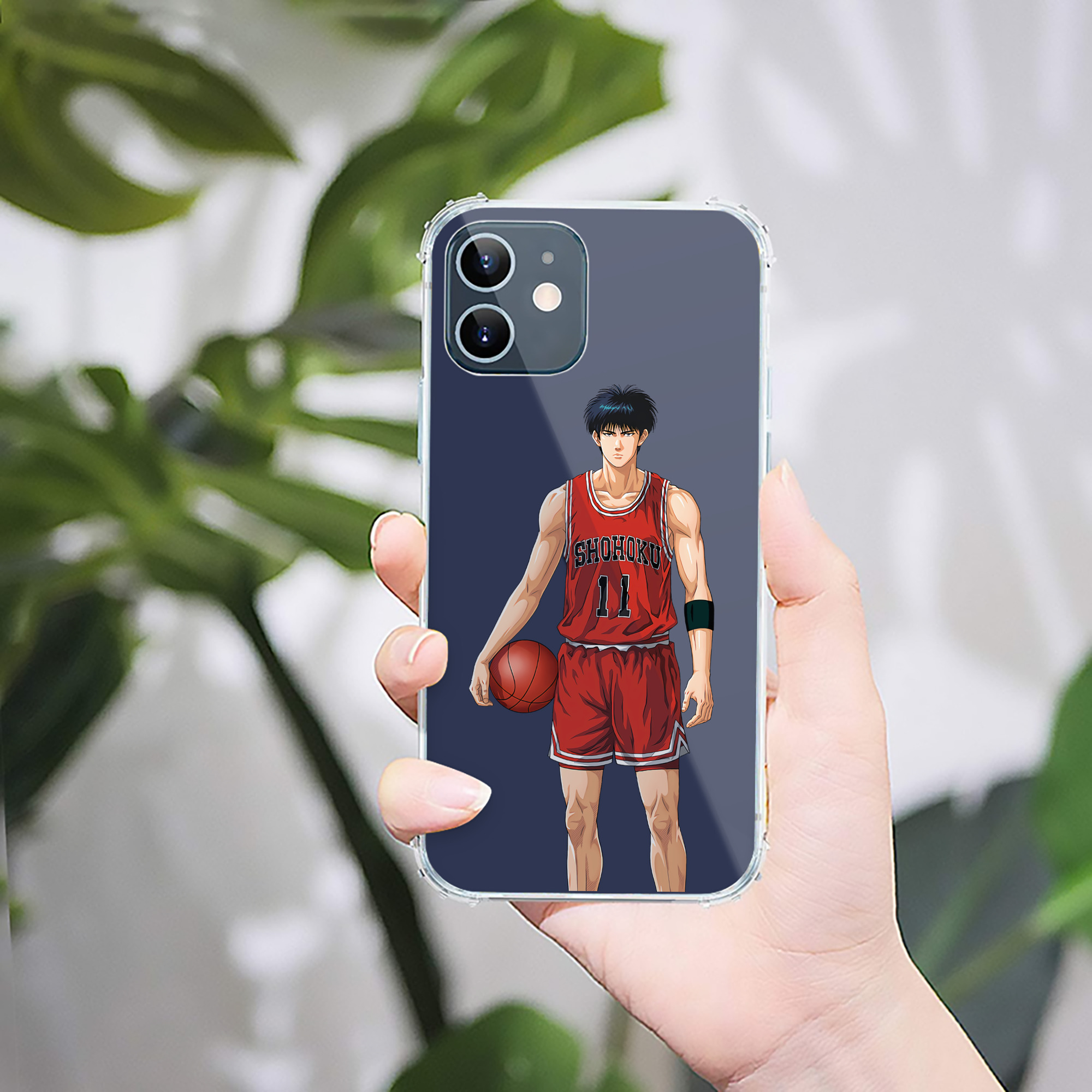 （画像用） SLAM DUNK／スラムダンク 【iPhone 12シリーズ対応】透明スマホケース（クリアソフトケース）